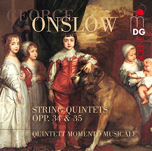 "CD cover featuring a 17th-century painting of children and a large dog."