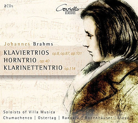 Chumachenco/ostertag/ranndalu/ - Brahms: Piano Trios op8, 87, 101, Horn Trio, Clarinet Trio [CD]