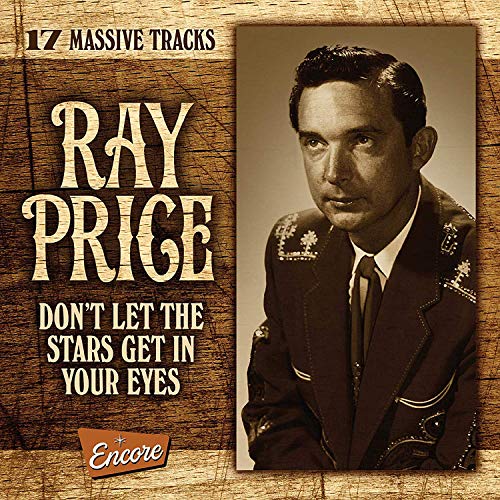 "CD cover with Ray Price portrait, text 'Ray Price' and 'Don't Let The Stars Get In Your Eyes'."