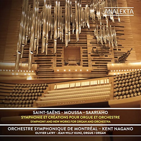 Orchestre Symphonique de Montreal - Saint-Saëns; Moussa; Saariaho - Orchestral Works Audio CD