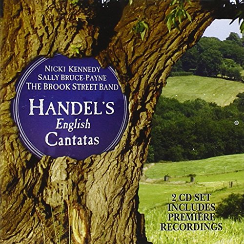 "CD cover with blue plaque on tree trunk, green landscape in the background."
