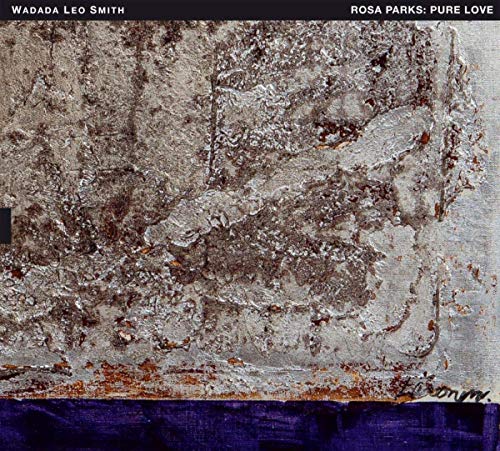 A CD cover with abstract, textured design and artist's signature at the bottom right.