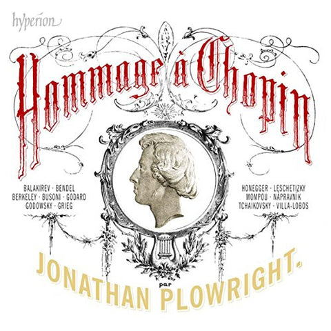 Jonathan Plowright - Hommage A Chopin [CD]