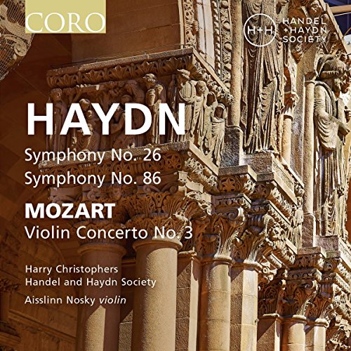A classical music CD cover featuring ornate stone columns and carvings.