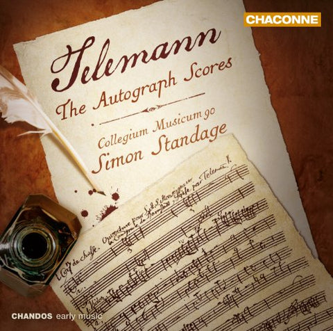 Collegium Musicum 90 - Telemannthe Autograph Scores [CD]