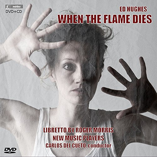 CD cover with a black-and-white image of a woman and red text overlay.