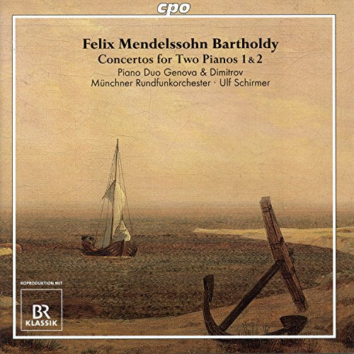 Genovadimitrovmunich Ro - Mendelssohn: Concertos For Two Pianos & Orchestra 1 & 2 [CD]