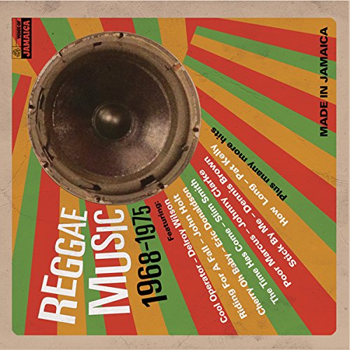 A vinyl record cover featuring a speaker, with red, green, and yellow stripes.
