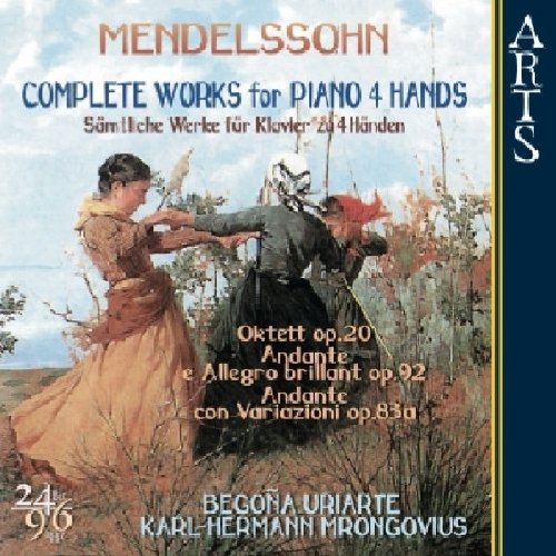 Uriante Begona - Mendelssohn: Complete Works for Piano 4 Hands [CD]