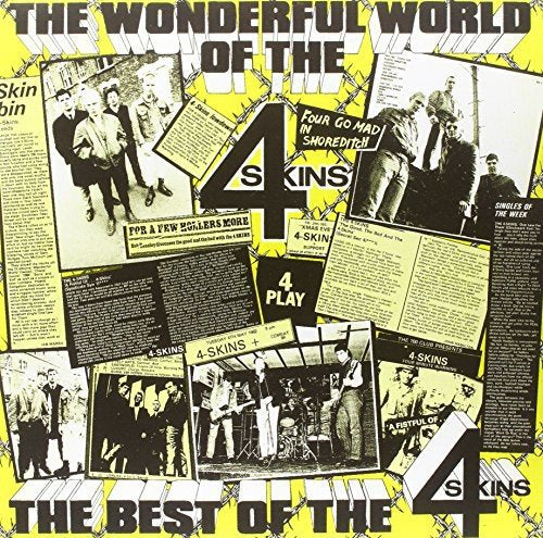 4 Skins - Wonderful World-The Best Of The 4-Skins [VINYL]