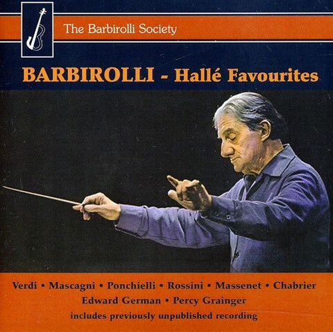 John Barbirolli - Verdi / Mascagni - Halle Fav [CD]