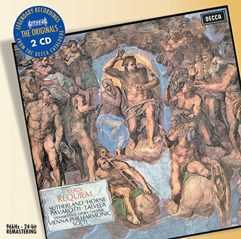 Joan Sutherland Marilyn Horne Luciano Pavarotti Martti Talvela Wiener Philharmoniker Georg Solti - Verdi: Requiem etc  (DECCA The Originals) Audio CD