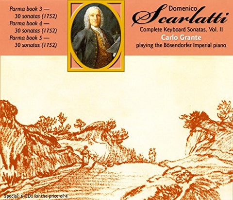 Domenico Scarlatti - Complete Keyboard Sonatas Vol. 2 - Carlo Grante (6CD) [CD]