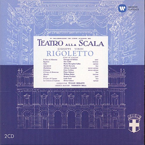 Maria Callas - Verdi: Rigoletto (1955) - Maria Callas Remastered Audio CD