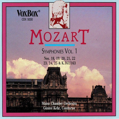 Mainz Co/kehr - Wolfgang Amadeus Mozart: Volume 1, Symphonies [CD]