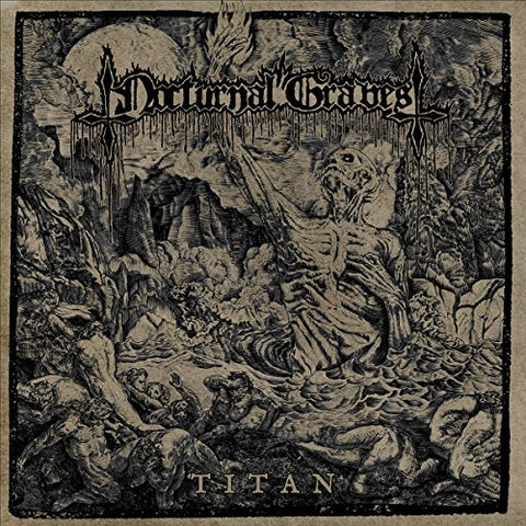 Nocturnal Graves - Titan (Gold/Black Vinyl)  [VINYL]
