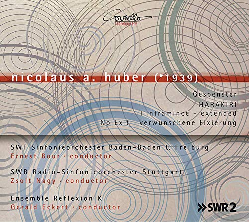 CD cover with abstract blue and green lines on beige background, featuring text.