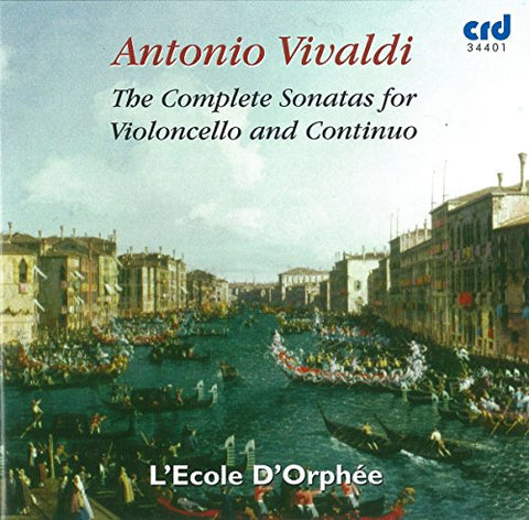 Lecole Dorph?e - Antonio Vivaldi: The Complete Sonatas for Violoncello & Continuo [CD]