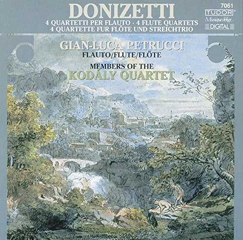 "CD cover with a landscape painting and text listing the musicians and composer."