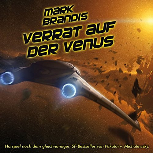 "Audio CD cover featuring a spaceship flying over a rocky, orange planet surface."