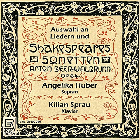 Beer-waldbrunn A. - Shakespeare-Sonette & Aus [CD]