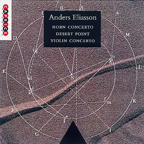 CD cover with geometric design and text "Anders Eliasson" on a black rectangle.