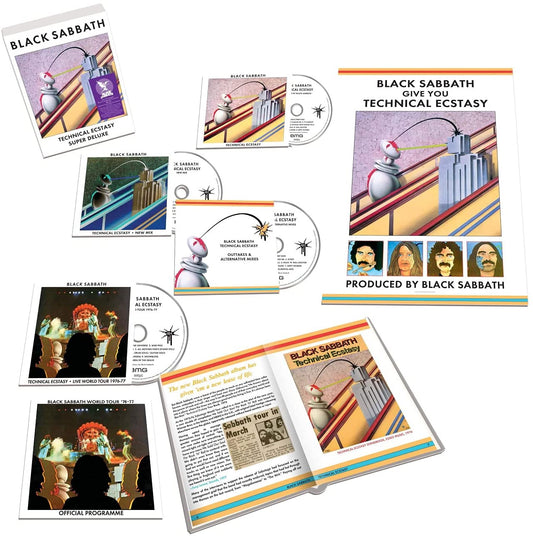 Black Sabbath - Technical Ecstasy (Super Deluxe 4CD Box Set) [CD]