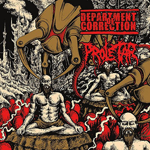 Department Of Correction / Proletar - Split [CD]