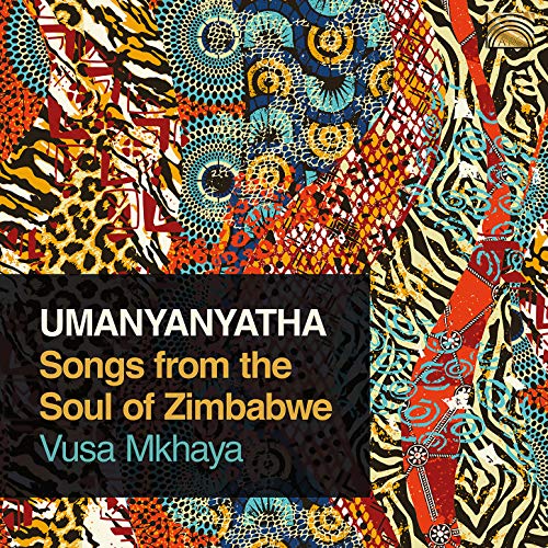 "Album cover with vibrant, patterned background and text overlay featuring artist and album title."