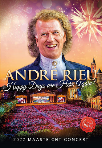 Andre Rieu Happy Days Are Here Again [DVD] Sent Sameday*