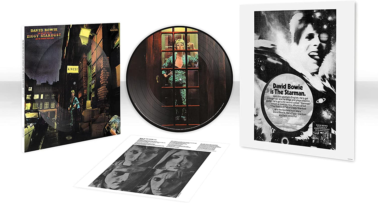 Bowie David - The Rise and Fall of Ziggy Stardust and the Spiders from Mars (50th Anniversary Picture Disc) [VINYL]