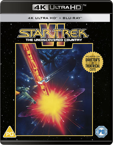 Star Trek Vi: the Undiscovered Country 4K + Blu-Ray - 2022