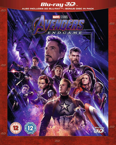 Avengers: Endgame 3d Includes Bonus Disk [BLU-RAY]