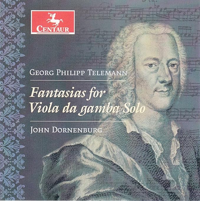 Telemann: Fantasias For Viola Da Gamba Solo