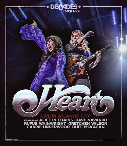 Heart - Live In Atlantic City [CD] Sent Sameday*