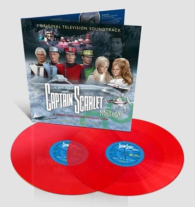 Captain Scarlet and the Mysterons OST - Transparent Red 2LP